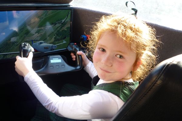 Flying Doctor aeromedical simulator school tour