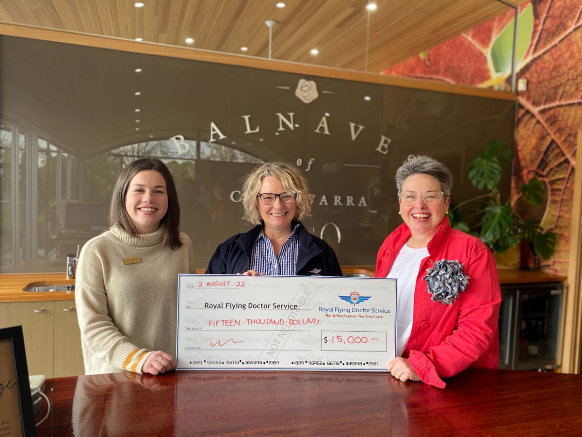 Balnaves donation to the RFDS