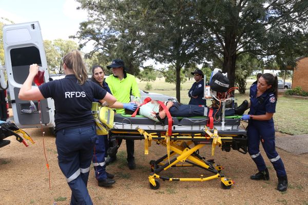 training, aimed to swiftly educate them on clinical information, terrains, conditions and patients they may be working with.