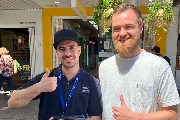 Tom became a regular giver and is eager to make a difference, just like you