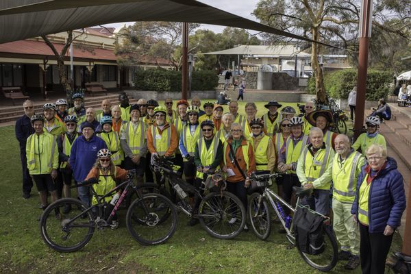 Silver City Bush Treadlers hit the road 