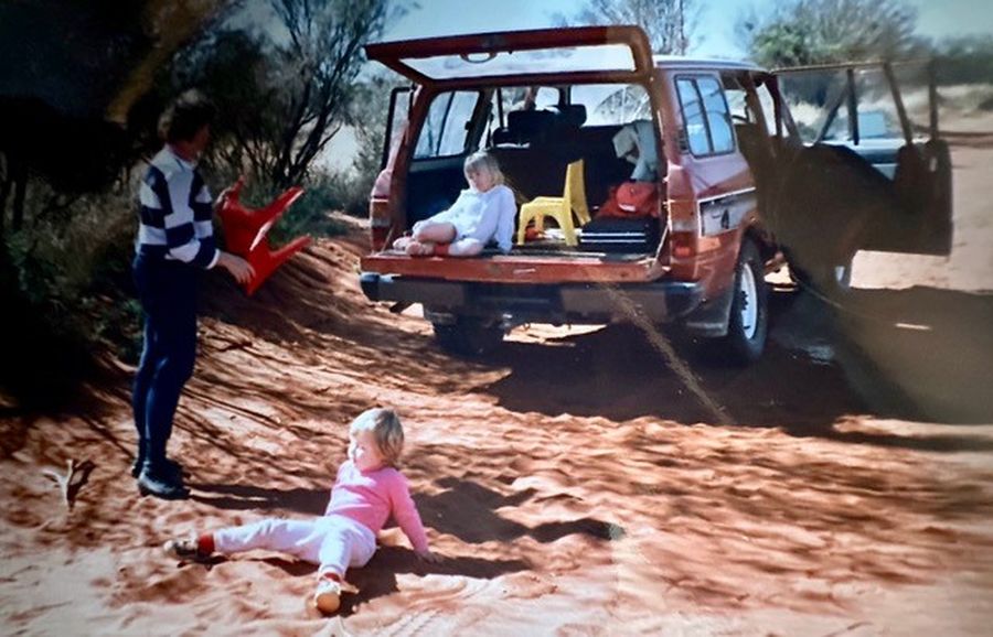 Jane Oakley- Lohm with her daughter