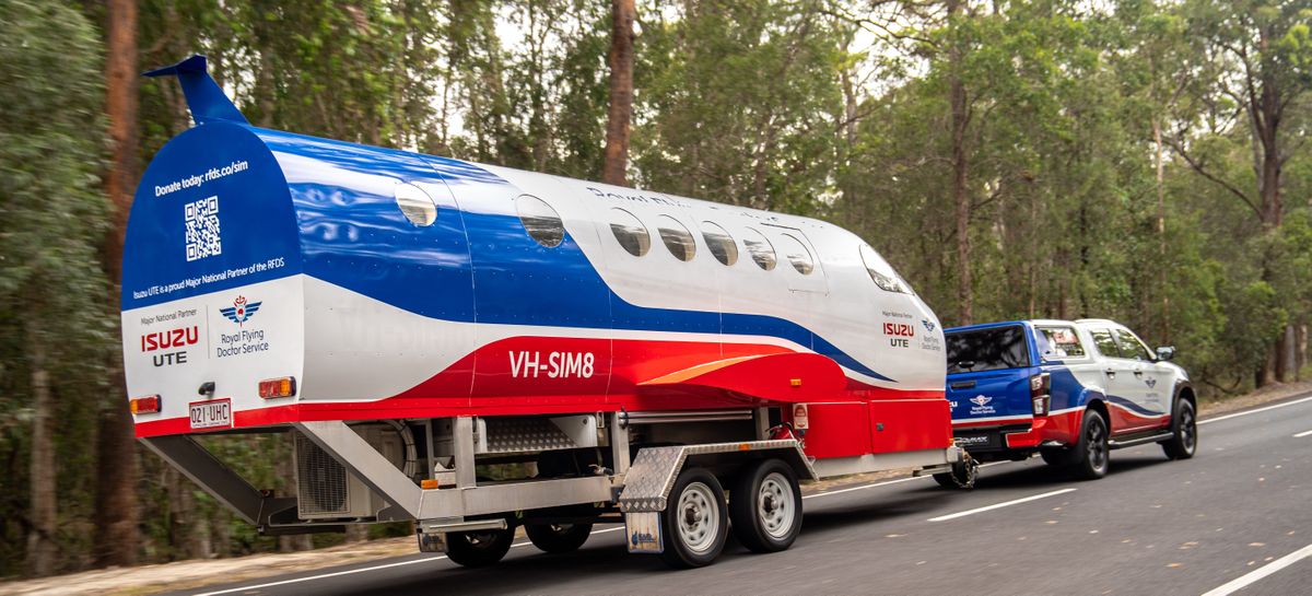 Isuzu towing sim at mt cotton