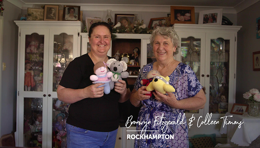 Bronwyn Fitzgerald and Colleen Timms