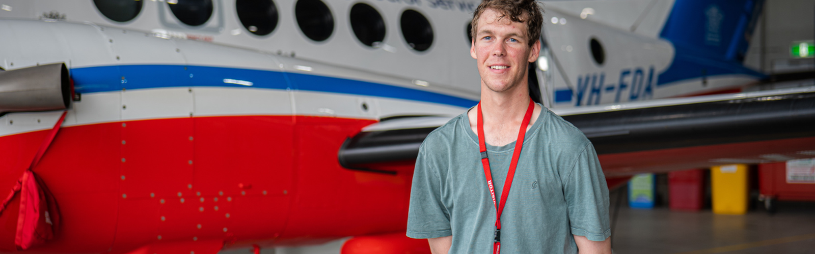 Griffith aviation student wants to fly for a higher purpose