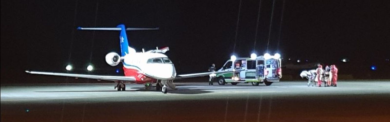 PC-24 and ambulance