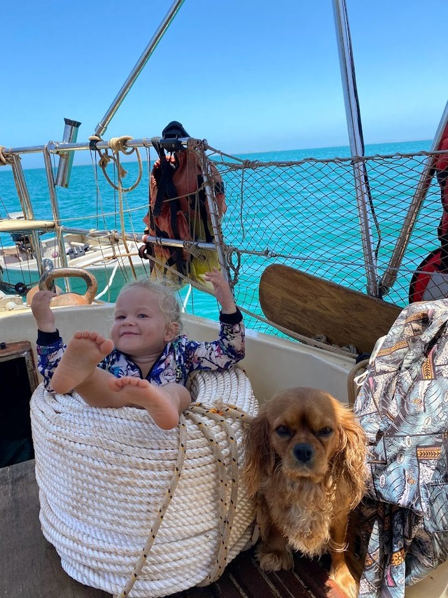 Isla Brougham loves her ocean life