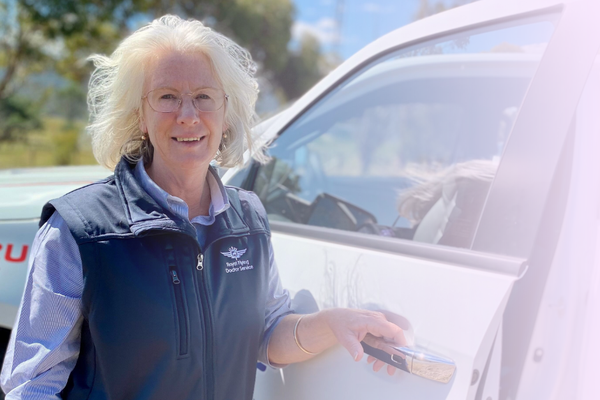 RFDS Tasmania's Project Officer Ana Bonython