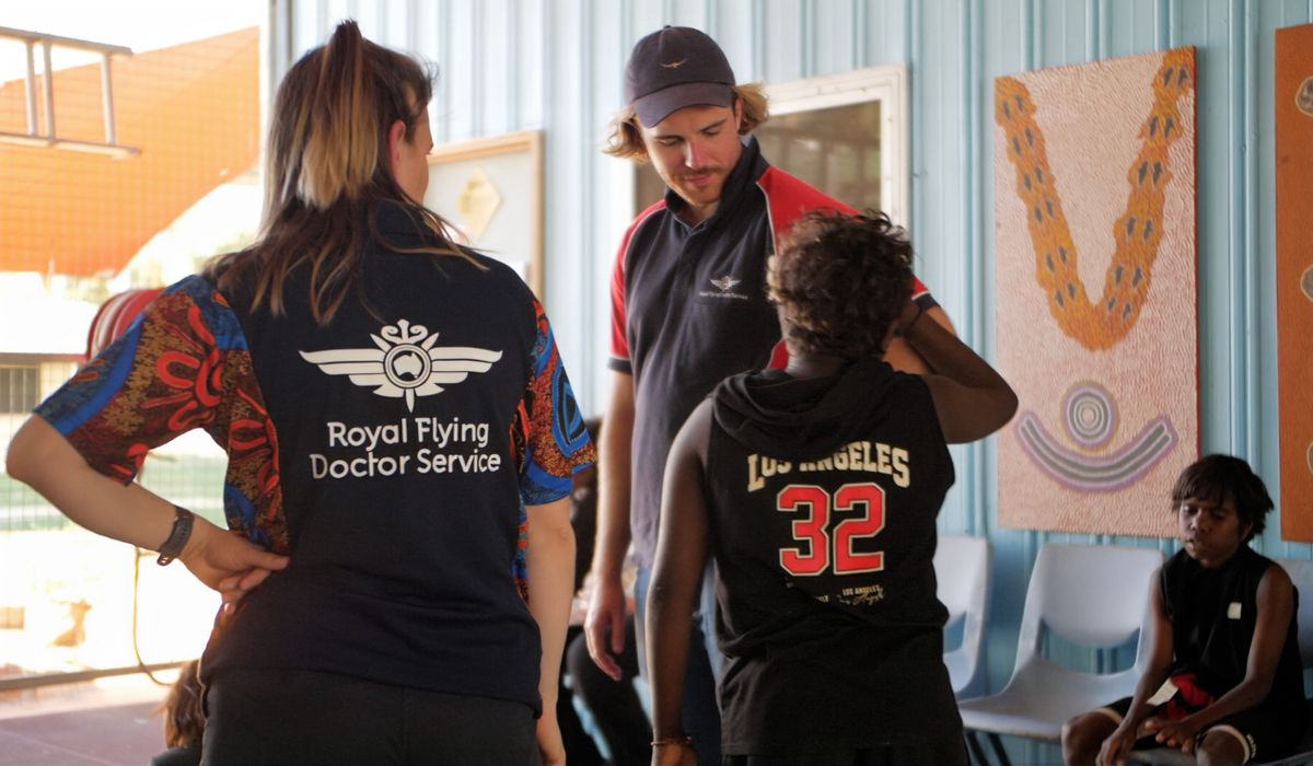RFDS mental health clinician Mick Keane