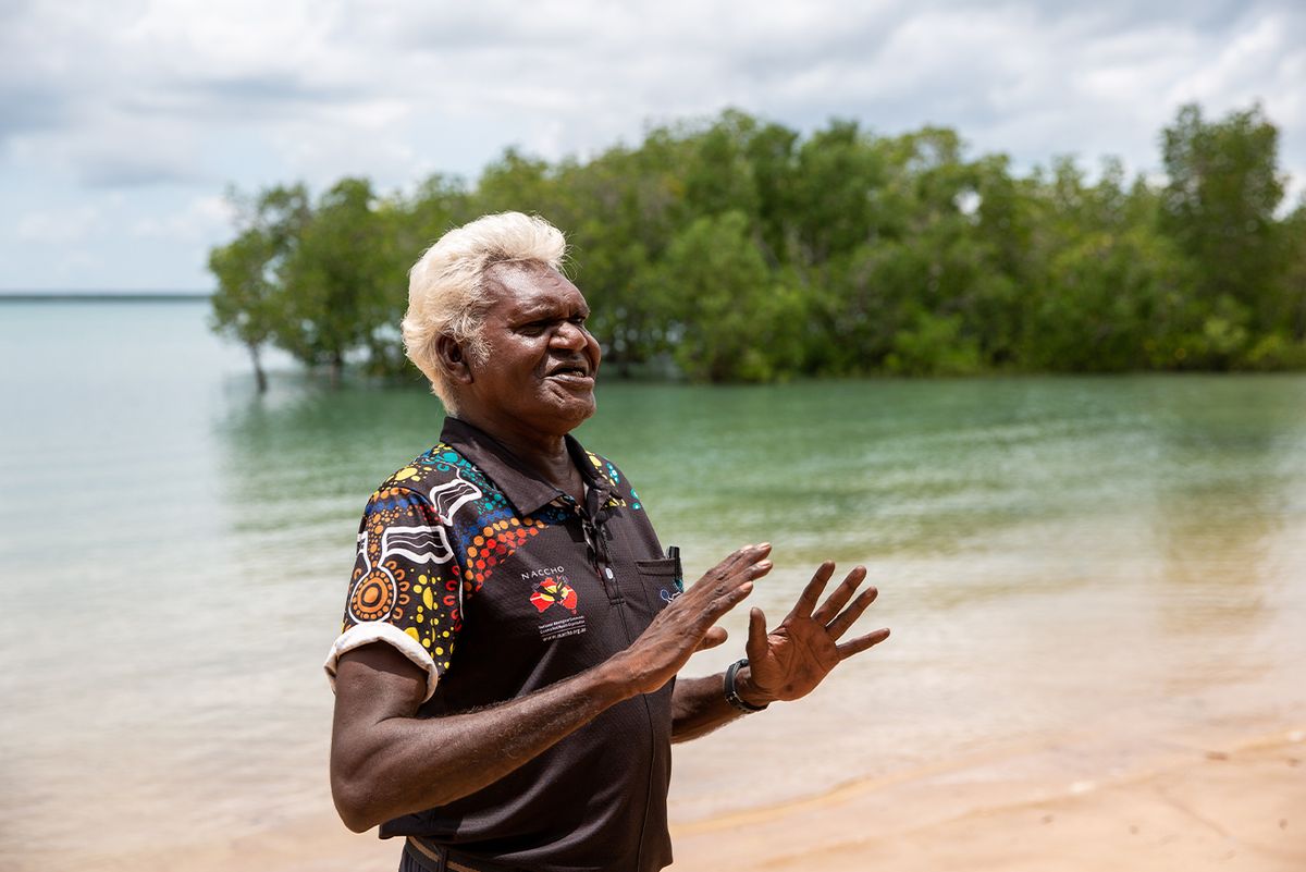 Miwatj Environmental Health Worker, Brando Yambalpal