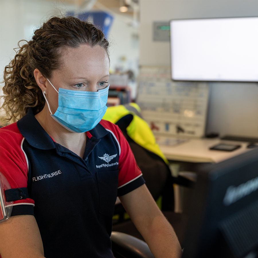 RFDS Flight Nurse Kirsty Chown