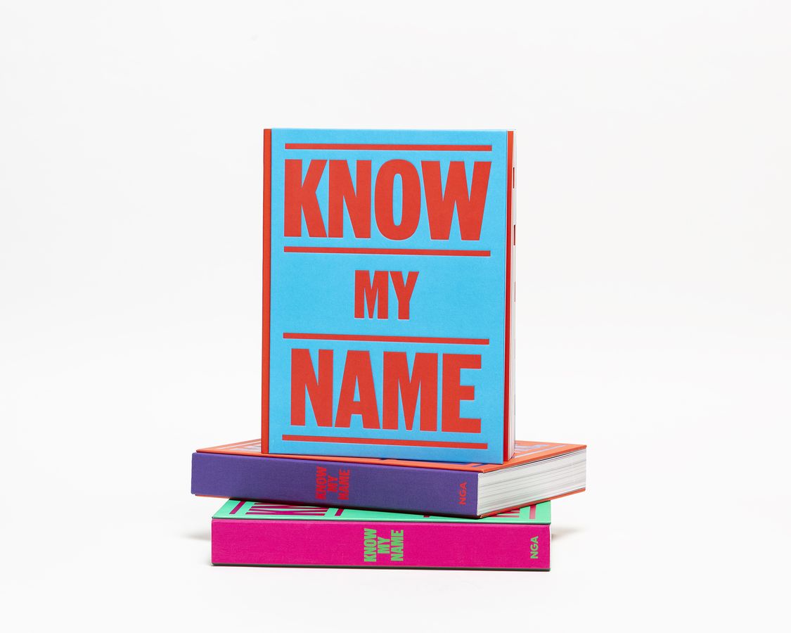 Stacked Know My Name book in three colour ways