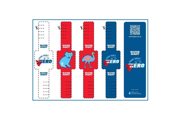 Thumbnail for the Water Night 2025 Resource -Kids Activities Tap Guardian Bracelets