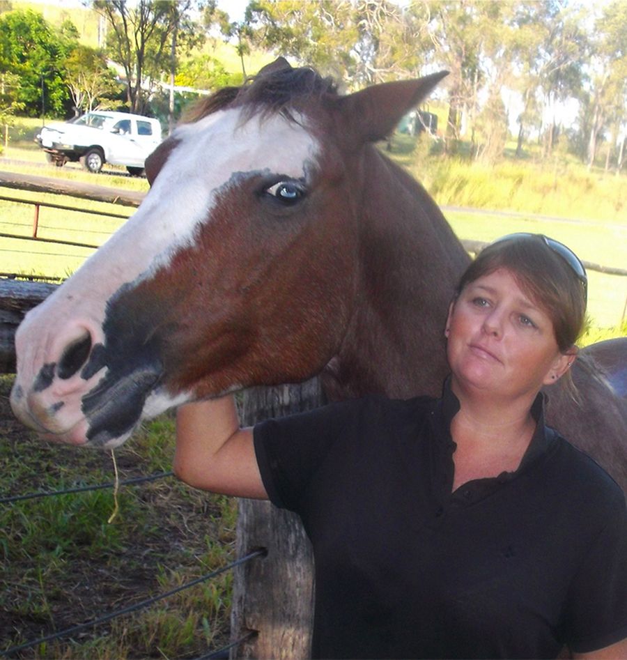 rachel and horse
