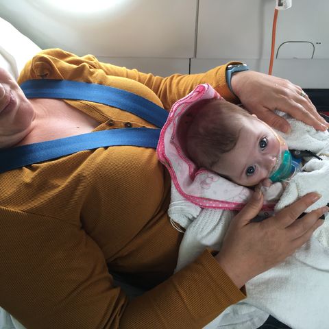 Inflight treatment, Tammy and Grace