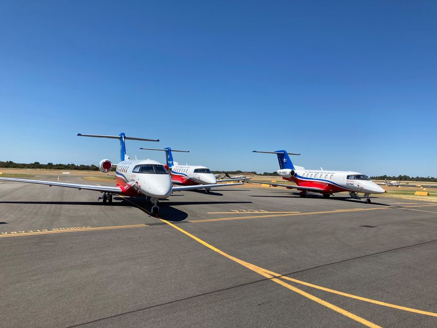 Three RFDS jets called to respond 