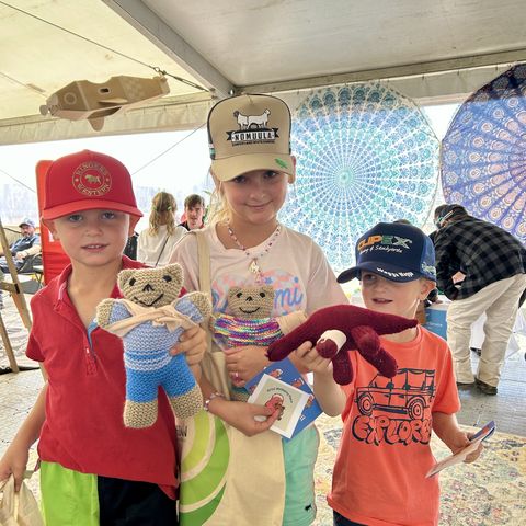 Teddy Bear Clinic participants