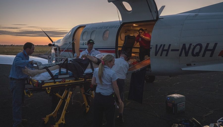 Airstrips throughout Queensland, like Alpha in Queensland (pictured) are set to receive much needed funding from the Federal Government. 