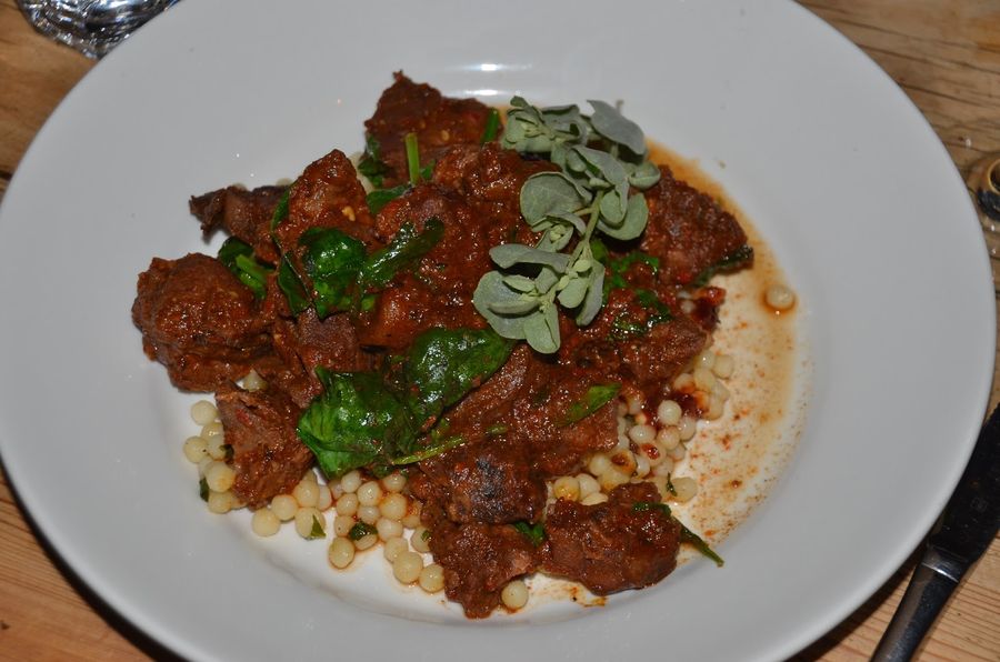 Annie Barr only took one bite of her goat meat dinner before she choked.