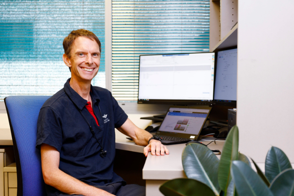 Dean Taylor in office