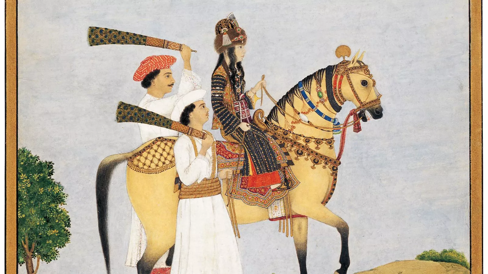 Prince Mirza Muhammad Salim Shah, as a boy - AGSA Collection