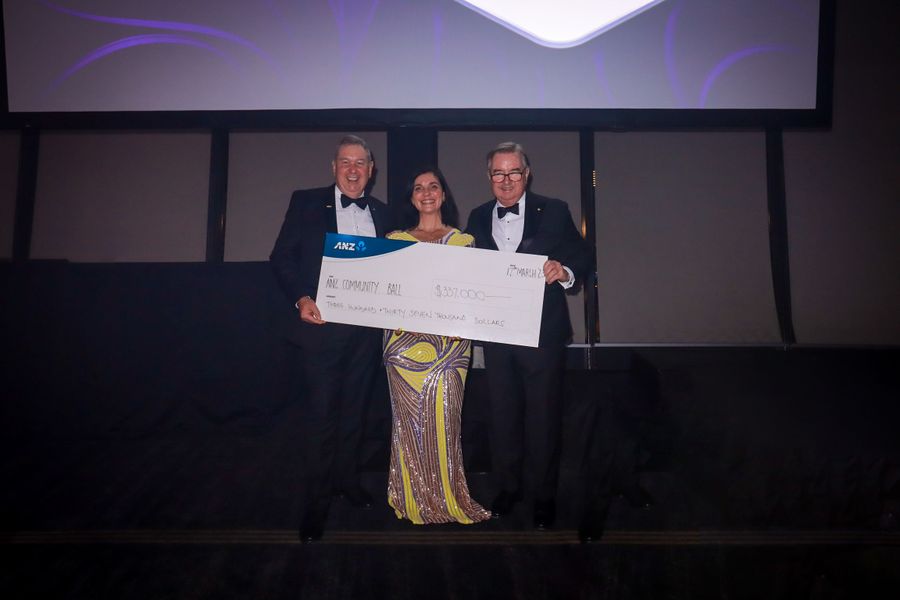 ANZ Cheque Handover