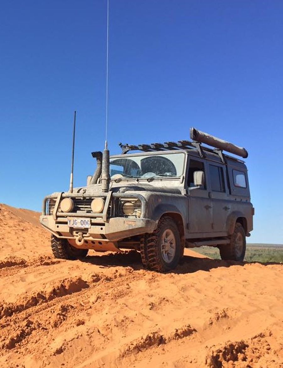Doug also regularly drives support vehicles for other Adventure motorcyclists 