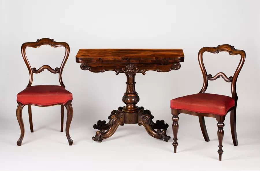 Card table (prototype for Government House, Melbourne) - AGSA Collection