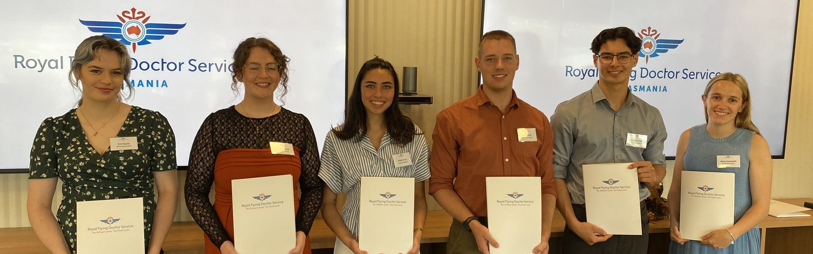 Scholarship Student, Nick Yam on RFDS SANT flight