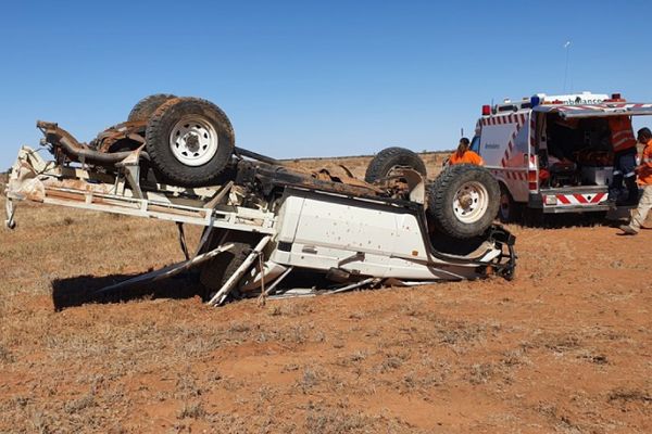 outback car crash RFDS Central Operations