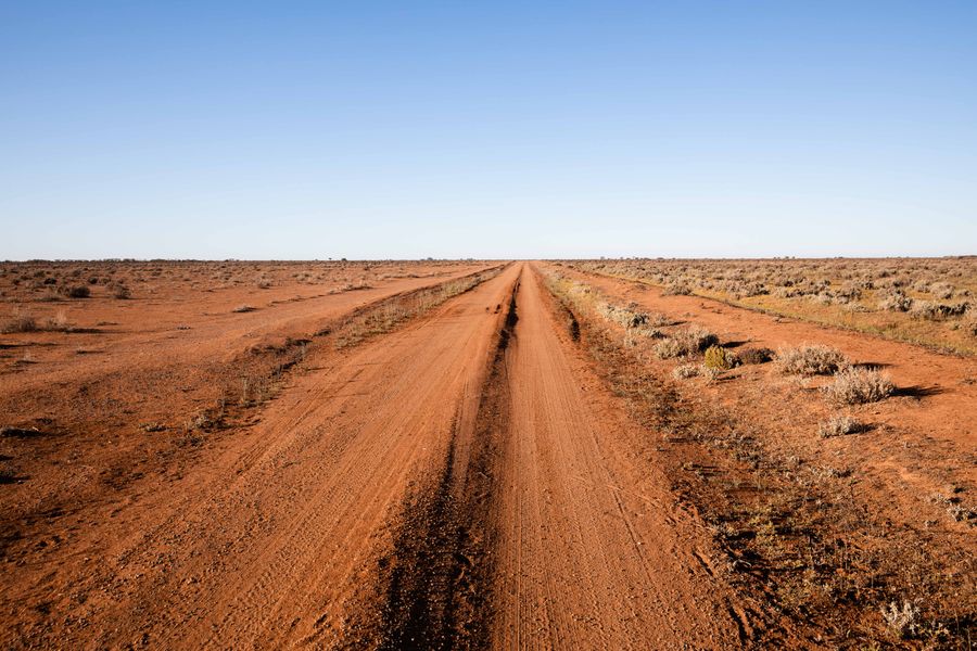 The vast outback 