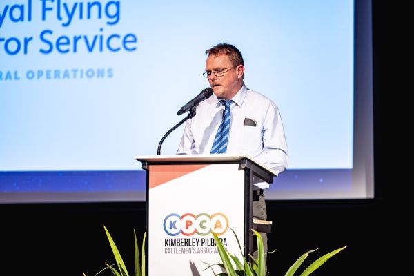 Dr Kieren Hennelly at the conference