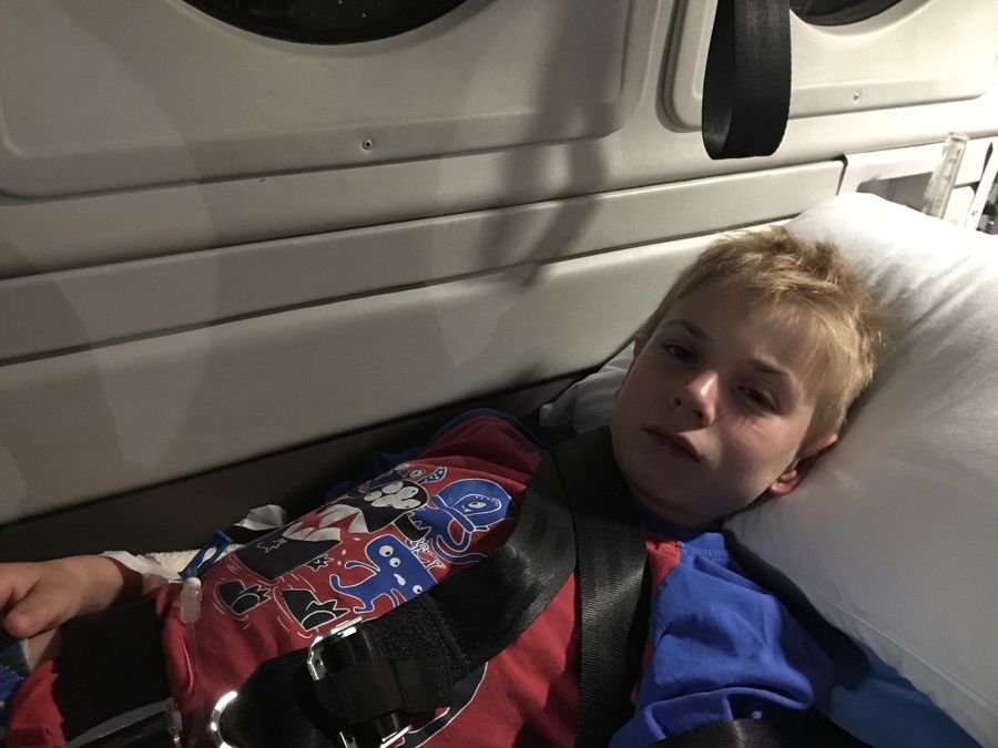 Fred Turner on his RFDS emergency flight 2