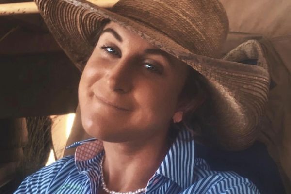 Professional Jillaroo Katie Fairfax is use to tough days in the outback