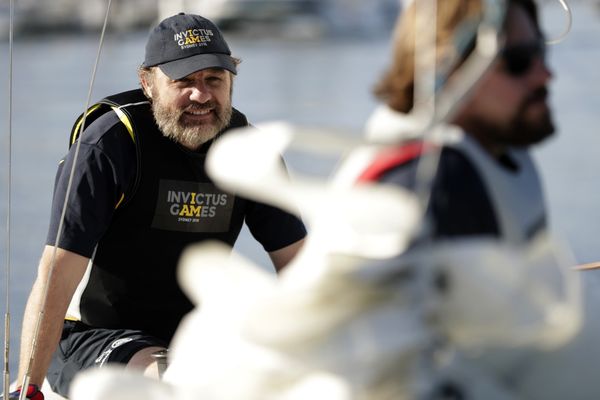 Marcus Wilson sailing 