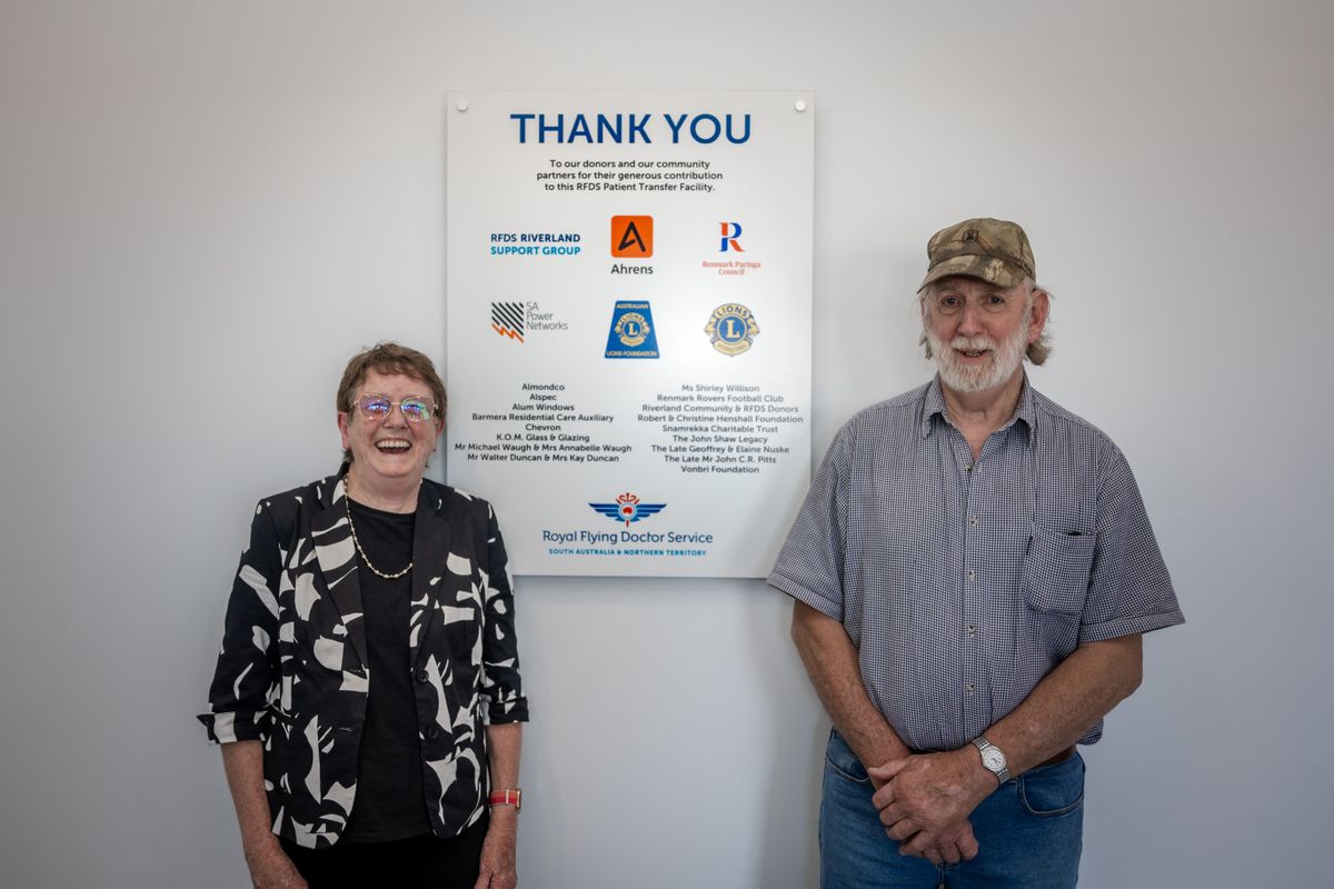 Riverland Patient Transfer Facility - thank you