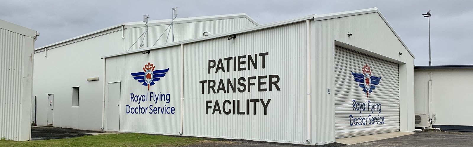 RFDS crew standing in front of aircraft