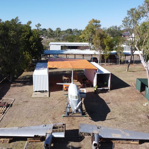 Drover restoration area 