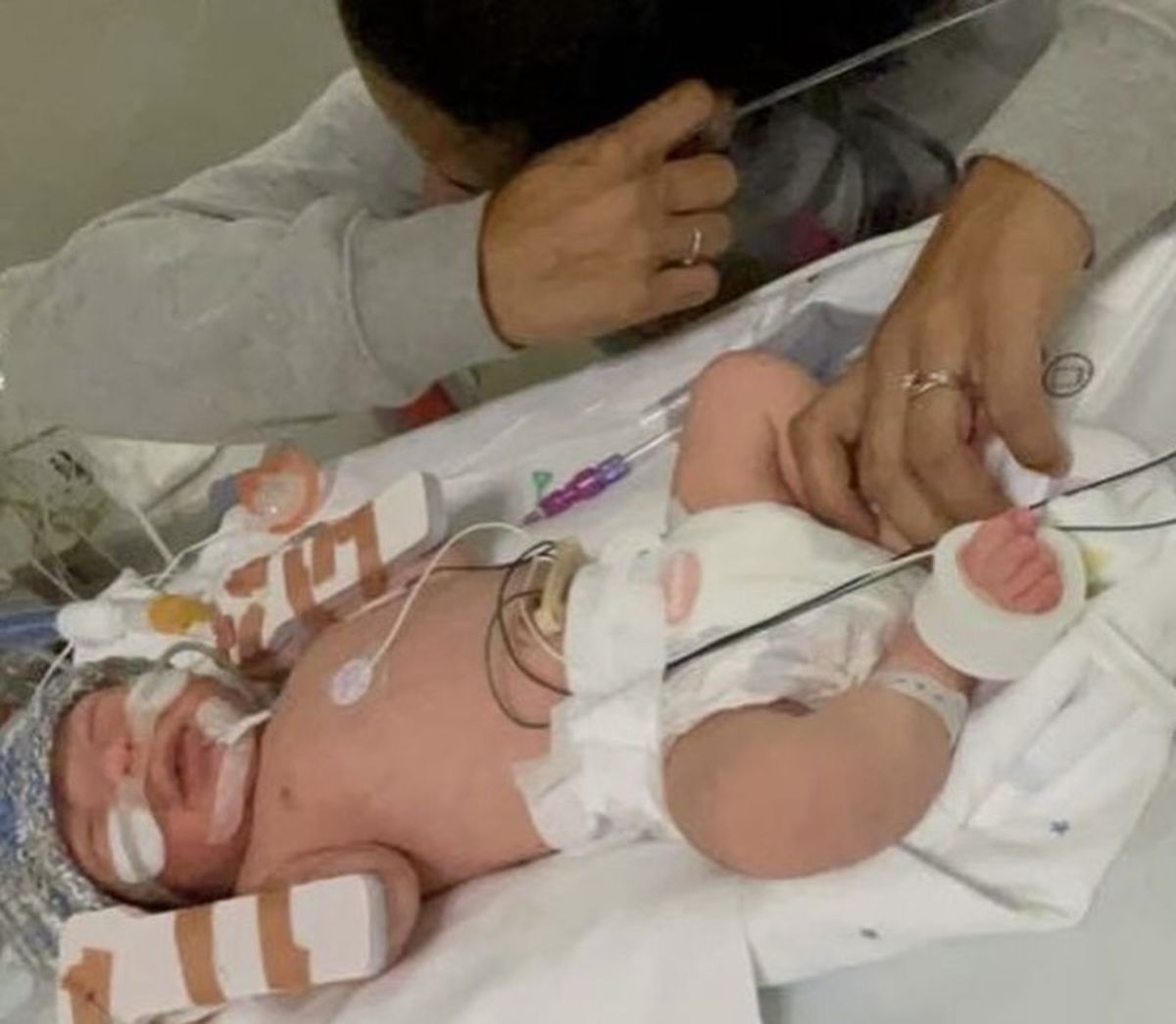 Baby Westynn in NICU