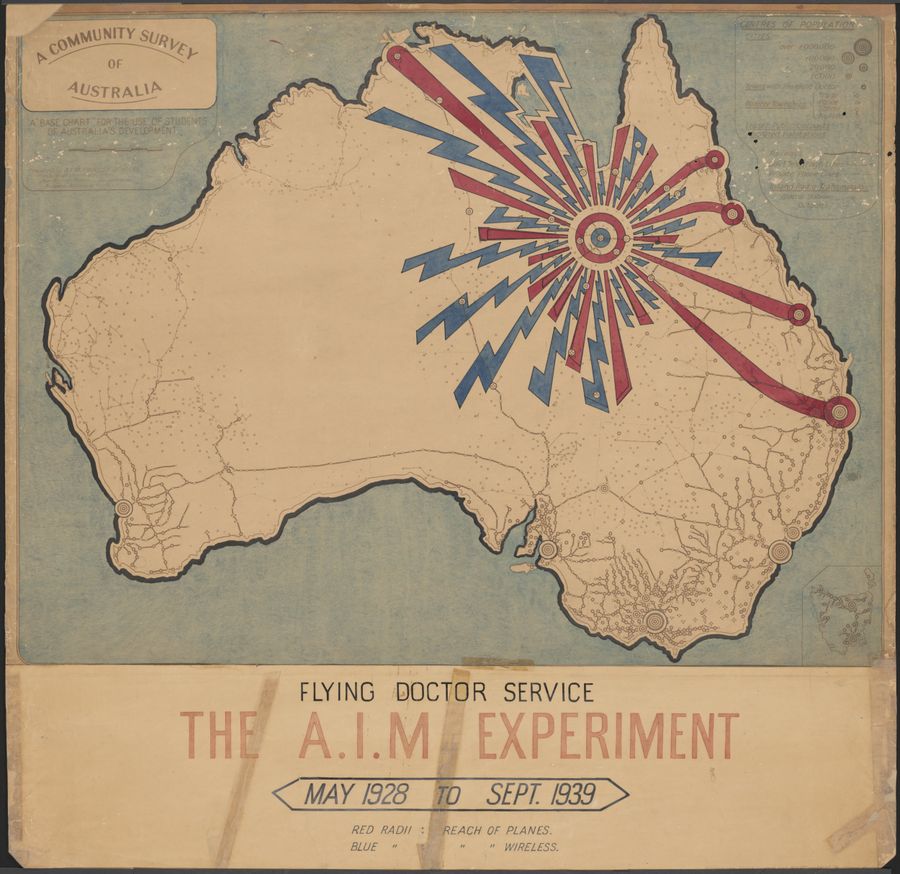 Flying Doctor Service the AIM experiment 1928-1939