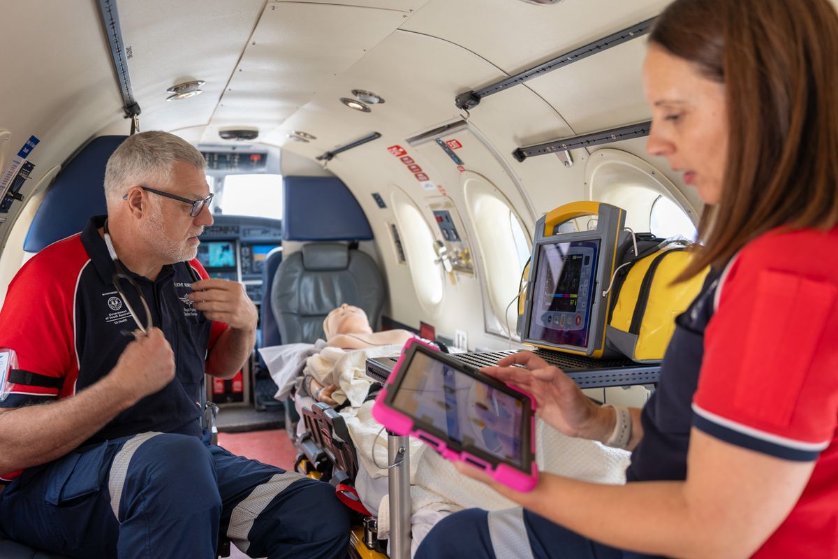 RFDS training in the simulator