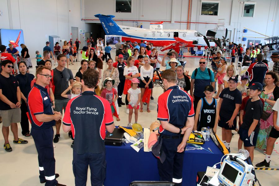 RFDS medical crews showcasing expertise 