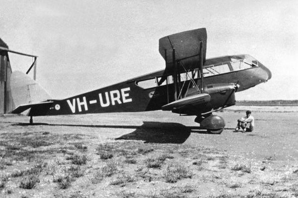Back of an RFDS aircraft