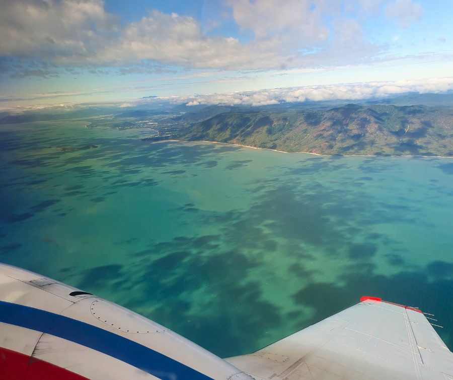 View from aircraft