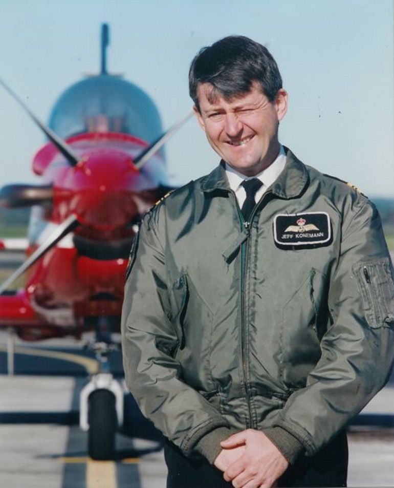Jeff Koneman was formerly RAN chief flying instructor