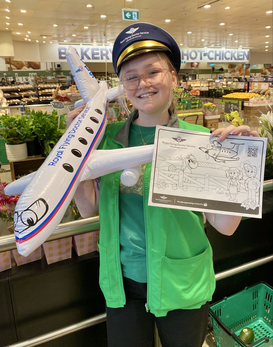 RFDS staff with simulator