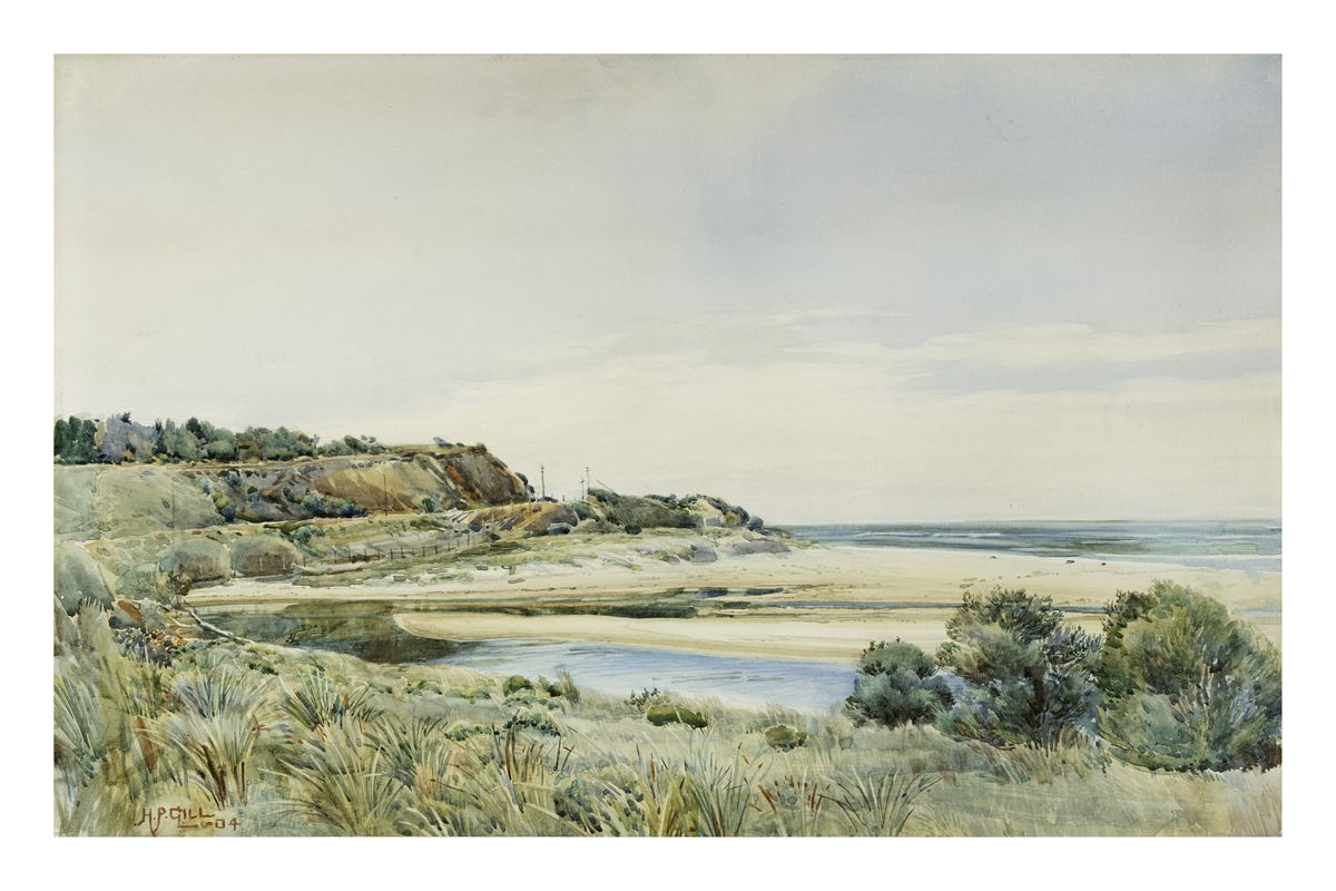 Image of Morning, mouth of the Hindmarsh, South Australia