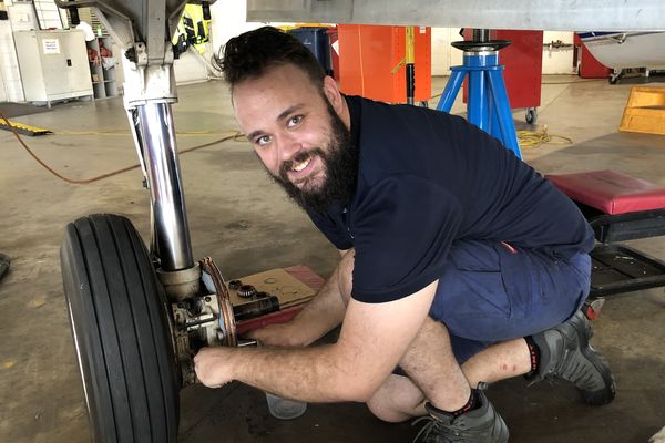 sam bruce works on place apprentice engineer