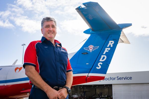 RFDS Pilot Alex Shearn