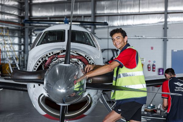 RFDS apprentice Ashley Lewthwaite